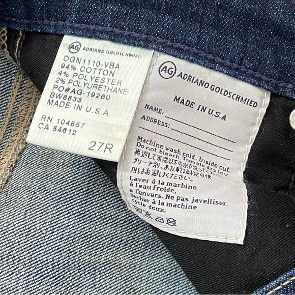 AG Adriano Goldschmied The Stilt Cigarette Leg Jeans - Picture 6 of 11